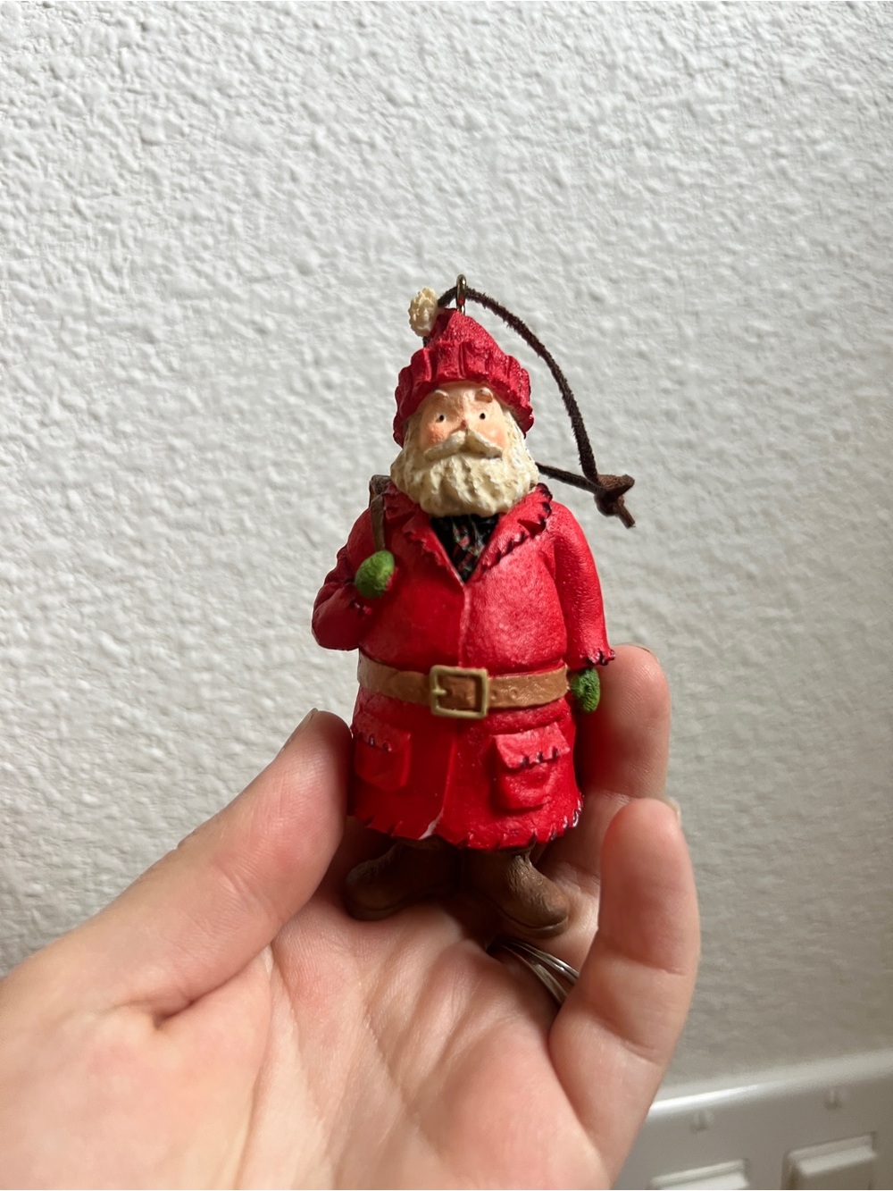 Classic Red Santa Ornament - Holiday Home Décor